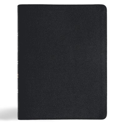 CSB Men of Character Bible, Revised and Updated, Black Genuine Leather 1