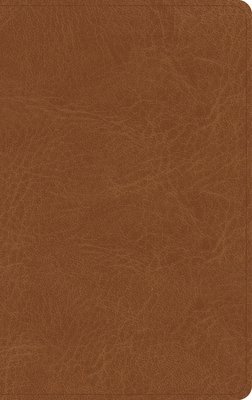 NASB Single-Column Personal Size Bible, Tan Genuine Leather 1