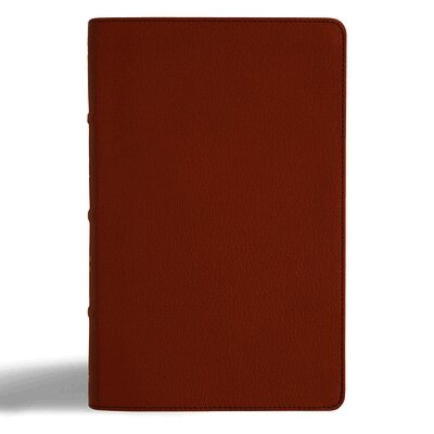 Holman Bible Publishers - NASB Single-Column Personal Size Bible, Tan Genuine Leather, Inbunden