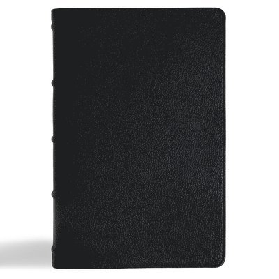 CSB Oswald Chambers Bible, Legacy Edition, Black Premium Goatskin: Includes My Utmost for His Highest Devotional and Other Select Works by Oswald Cham