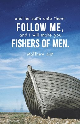 bokomslag General Worship Bulletin: Follow Me (Package of 100): Matthew 4:19 (Kjv)