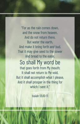 bokomslag Revival Bulletin: My Word (Package of 100): Isaiah 55:10-11 (Nkjv)