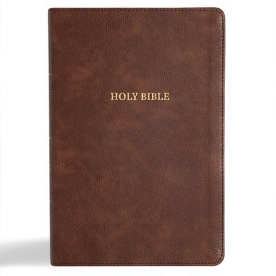 CSB Grace Bible, Brown Leathertouch (Dyslexia Friendly) 1