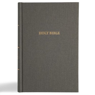 bokomslag CSB Grace Bible, Charcoal Cloth Over Board (Dyslexia Friendly)