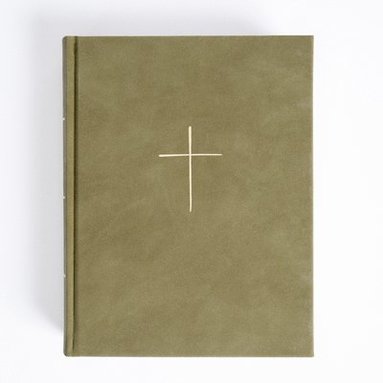 bokomslag CSB Illustrator's Notetaking Bible, Large Print Edition, Sage Suedesoft Leathertouch Over Board