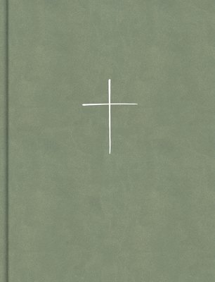 Csb Bibles by Holman - CSB Illustrator's Notetaking Bible, Large Print Edition, Sage Suedesoft Leathertouch Over Board, Inbunden