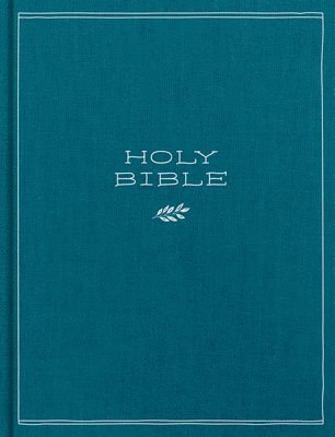 CSB Illustrator's Notetaking Bible, Large Print Edition, Deep Caribbean Blue Cloth Over Board