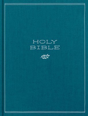 CSB Illustrator's Notetaking Bible, Large Print Edition, Deep Caribbean Blue Cloth Over Board 1