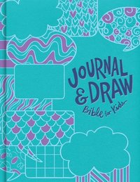 bokomslag CSB Journal and Draw Bible for Kids, Teal Leathertouch Over Board