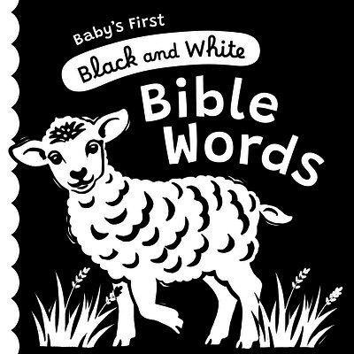 Baby's First Black and White Bible Words: A High-Contrast Board Book