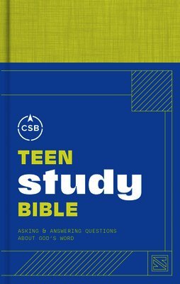 Csb Bibles by Holman - CSB Teen Study Bible, Asking and Answering Questions about God's Word, Easy-To-Read Optimal Type, Yellow Hardcover, Inbunden