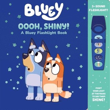 bokomslag Bluey: Oooh, Shiny! A Bluey Flashlight Book Sound Book