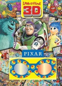 bokomslag 3D Look and Find Pixar