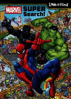 Pi Kids - Marvel: Super Search! Look and Find, Inbunden