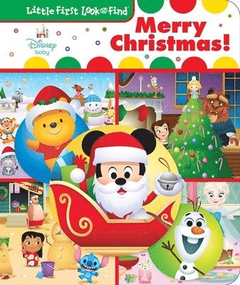 bokomslag Disney Baby: Merry Christmas! Little First Look and Find