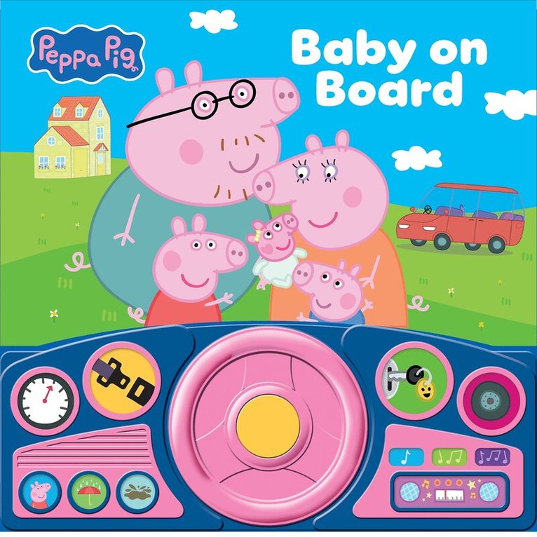PI Kids - Peppa Pig: Baby on Board Sound Book, Kartonnage