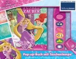 Phoenix International Publications Germany GmbH - Disney Prinzessinnen - Funkelzauber - Pappbilderbuch mit Taschenlampe und Pop-ups - Bilderbuch mit 5 tollen Geräuschen, Kartonnage