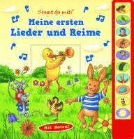 bokomslag Meine ersten Lieder und Reime - Pappbilderbuch zum Vorlesen - Liederbuch mit 10 Melodien