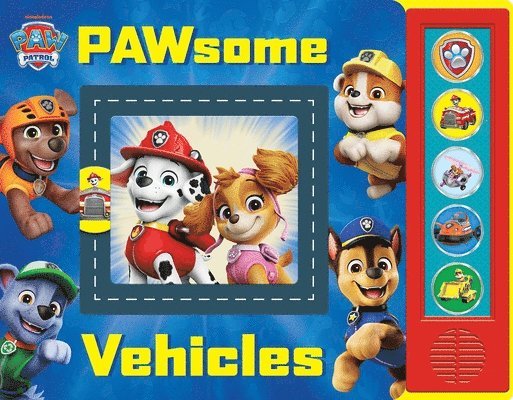 Nickelodeon Paw Patrol: Pawsome Vehicles Sound Book