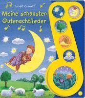 Meine schönsten Gutenachtlieder - Liederbuch mit Sound - Pappbilderbuch mit 6 Melodien