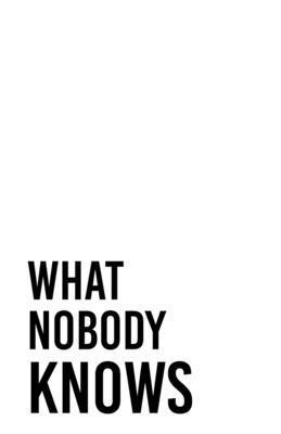 What Nobody Knows 1