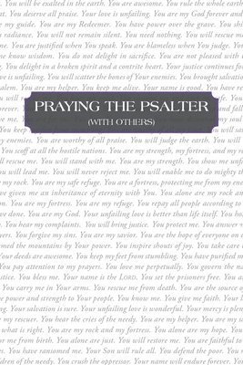 Praying the Psalter (With Others) 1