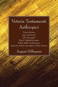 bokomslag Veteris Testamenti Aethiopici