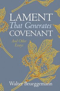 bokomslag Lament That Generates Covenant