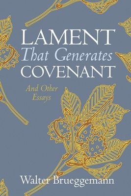 bokomslag Lament That Generates Covenant
