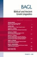 Stanley E Porter, Matthew Brook O'Donnell - Biblical and Ancient Greek Linguistics, Volume 13, Häftad