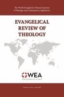 Thomas Schirrmacher - Evangelical Review of Theology, Volume 50, Number 1, Häftad