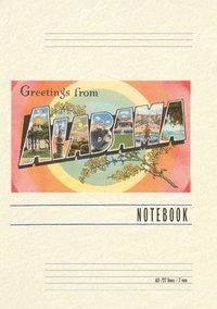 bokomslag Vintage Lined Notebook Greetings from Alabama