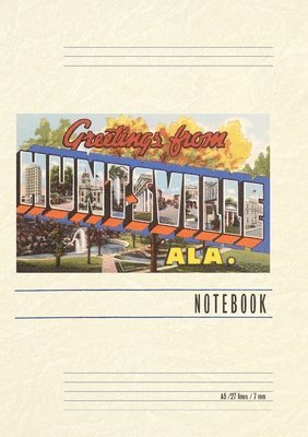 bokomslag Vintage Lined Notebook Greetings from Huntsville