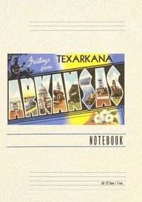 bokomslag Vintage Lined Notebook Greetings from Texarkana