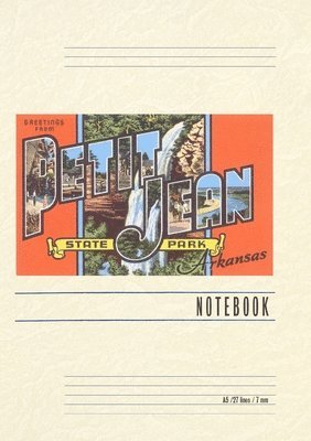 bokomslag Vintage Lined Notebook Greetings from Petit Jean