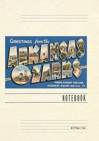 bokomslag Vintage Lined Notebook Greetings from the Arkansas Ozarks
