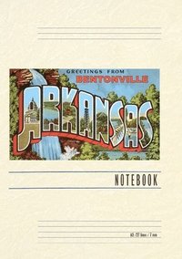 bokomslag Vintage Lined Notebook Greetings from Bentonville