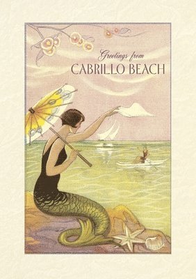 Vintage Lined Notebook Greetings from Cabrillo Beach 1