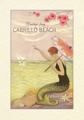 Vintage Lined Notebook Greetings from Cabrillo Beach 1