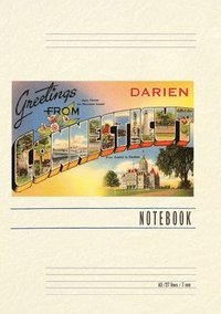 bokomslag Vintage Lined Notebook Greetings from Darien