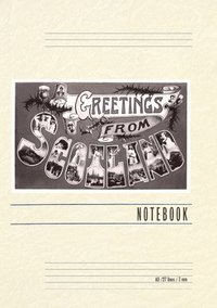 bokomslag Vintage Lined Notebook Greetings from Scotland