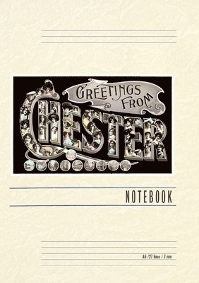 bokomslag Vintage Lined Notebook Greetings from Chester