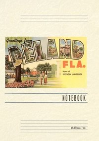 bokomslag Vintage Lined Notebook Greetings from Deland, Florida