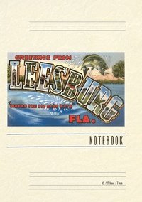 bokomslag Vintage Lined Notebook Greetings from Leesburg, Florida