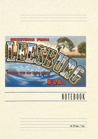 bokomslag Vintage Lined Notebook Greetings from Leesburg, Florida