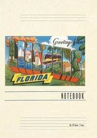 bokomslag Vintage Lined Notebook Greetings from Leesburg, Florida