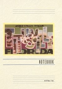 bokomslag Vintage Lined Notebook Greetings from Titusville, Florida