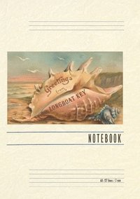 bokomslag Vintage Lined Notebook Greetings from Longboat Key