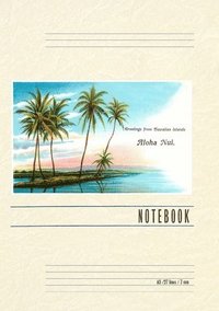 bokomslag Vintage Lined Notebook Greetings from the Hawaiian Islands, Aloha Nui