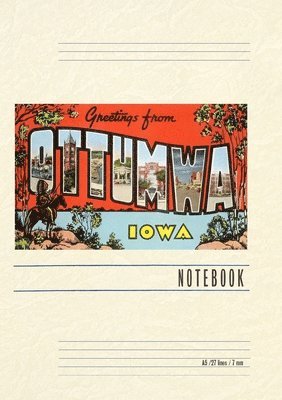 bokomslag Vintage Lined Notebook Greetings from Ottumwa